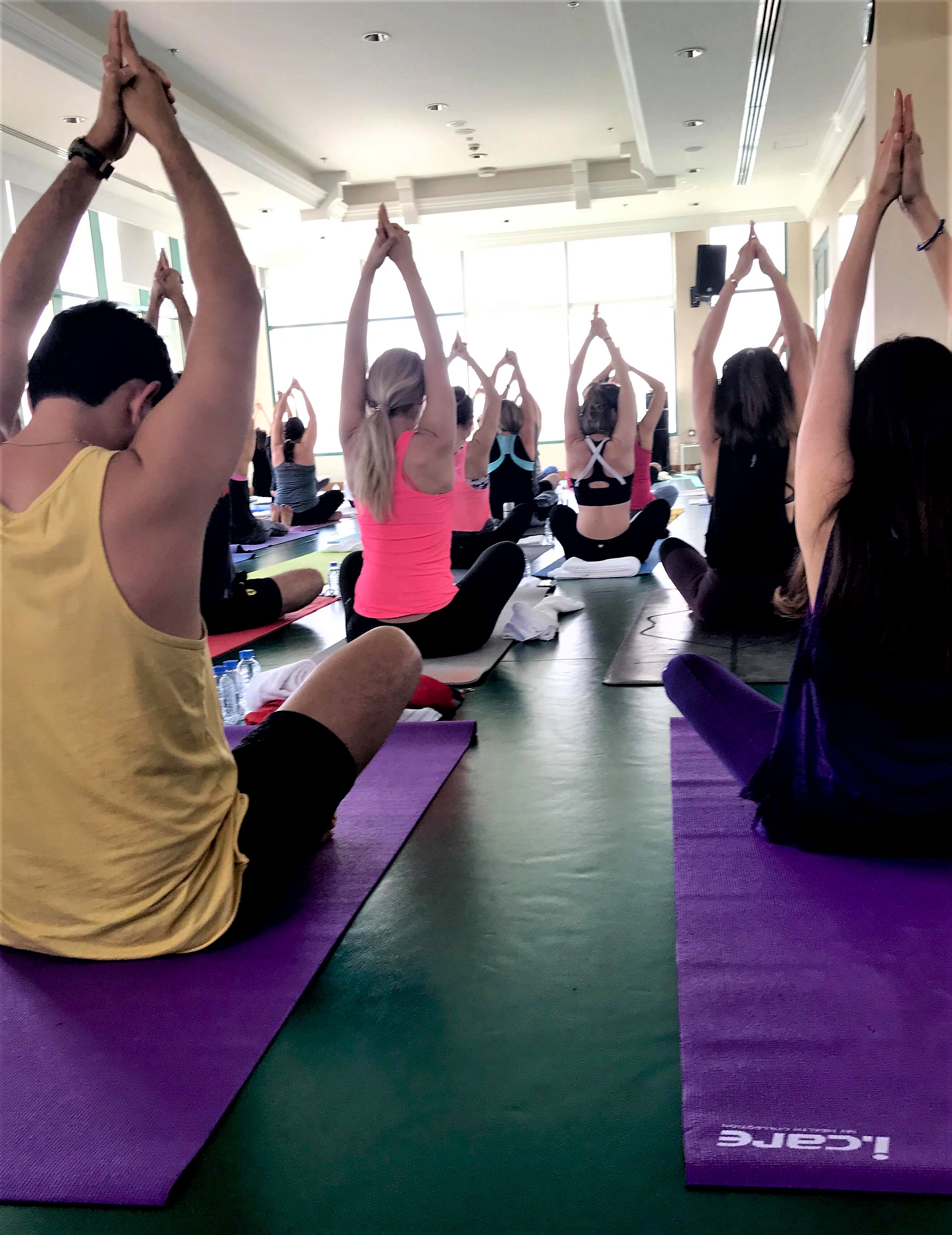 Yoga Class at Sheraton Doha